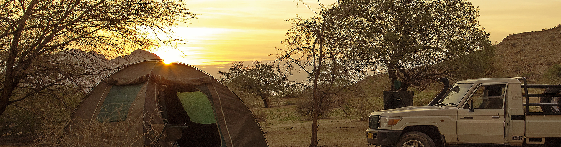 camping sauvage expedition namibie circuit trek